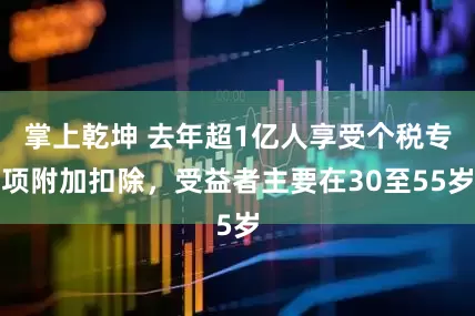 掌上乾坤 去年超1亿人享受个税专项附加扣除，受益者主要在30至55岁